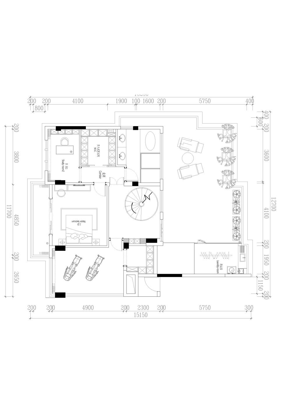 求大神帮我看看方案、顶楼复式。万分感谢。_ddddddd-Model000.jpg