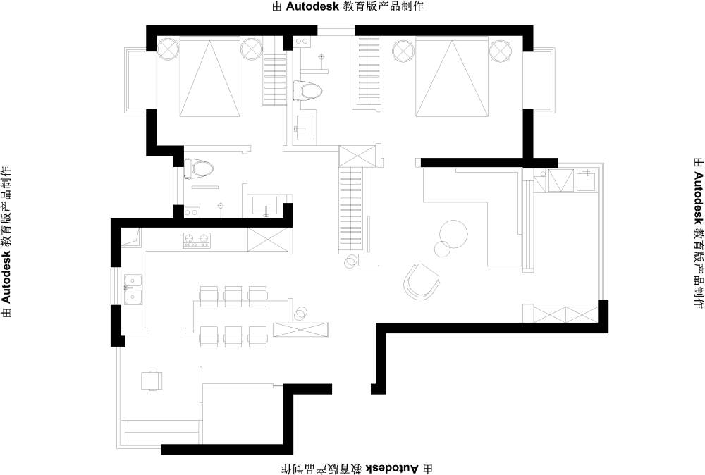 急求帮助，自家小房子求帮忙优化_新块.dwg1-Model.jpg