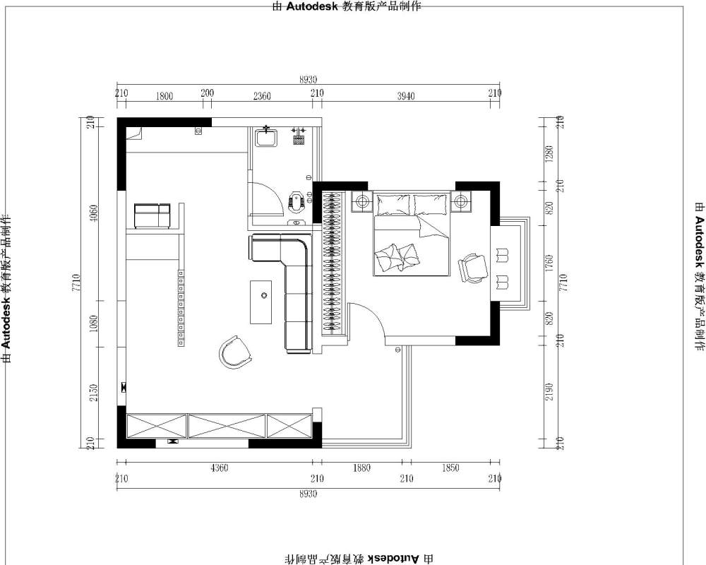 一个小公寓求大神指点指点_新块-Model.jpg