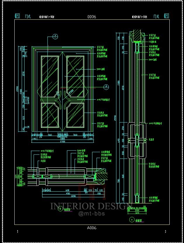 007-常用双扇门详图.JPG