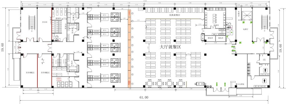 医院餐厅空间布局求大师帮助_1.jpg