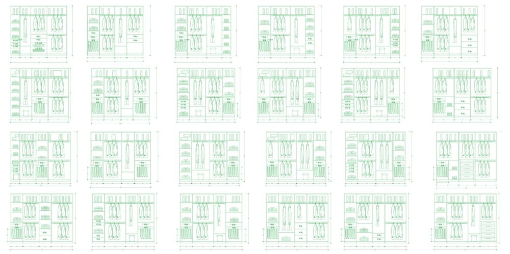 一字型衣柜内部结构设计图集-Model.jpg