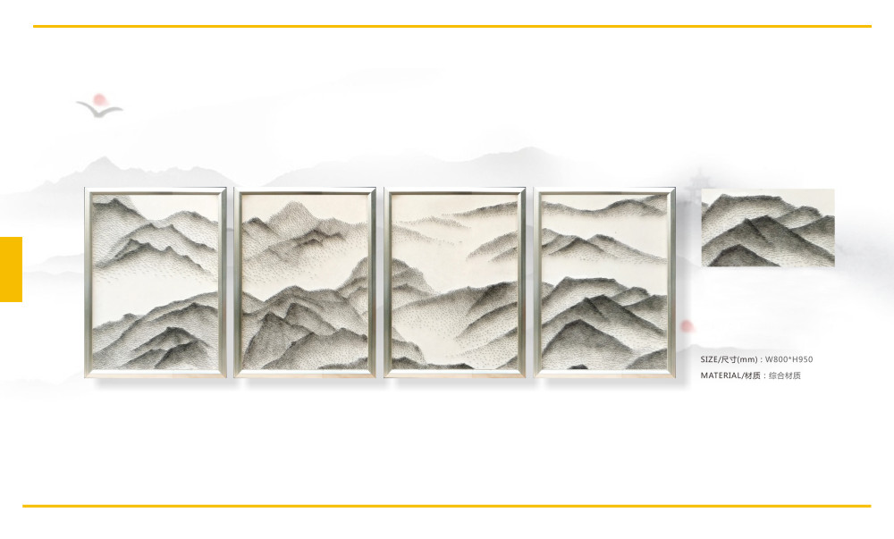 酒店藝術品/藝術裝置/樣板間掛畫/空間設計