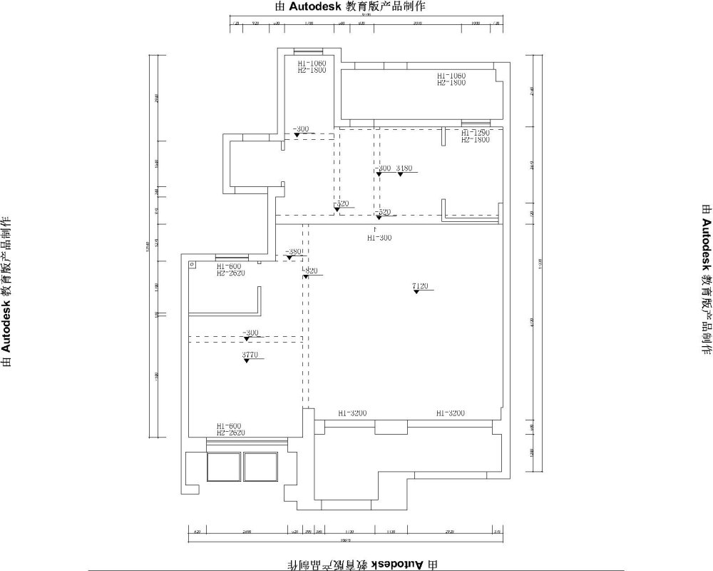 排屋楼下一个房间加客厅餐厅，楼上三个房间，_5.jpg