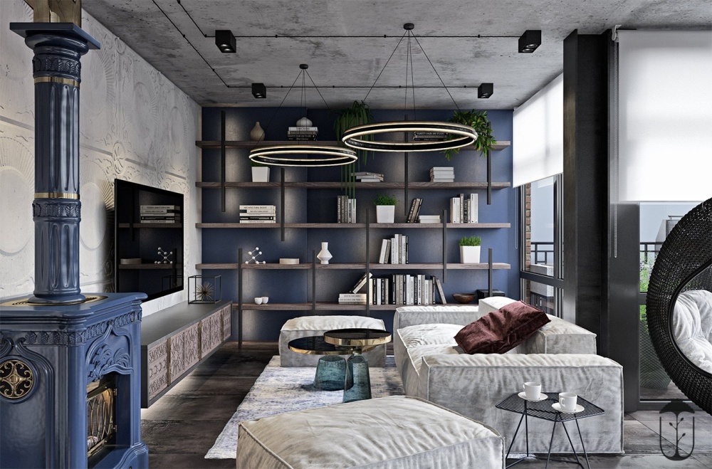 【国外住宅】U-Style- 立陶宛 动感怀旧工业风住宅_1.jpg