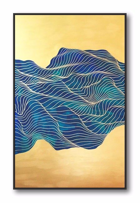 乾唐画业-手绘油画ART-丙烯金线8.jpg