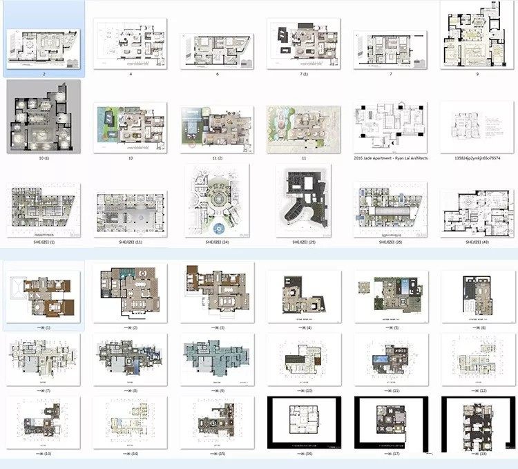 一个户型多种平面方案丨家居,别墅,LOFT,跃层,户型平面优化..._095712f1zxah1rj747jfry.jpg