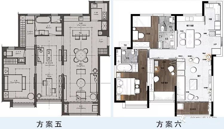 一个户型多种平面方案丨家居,别墅,LOFT,跃层,户型平面优化..._095711ze9bf9snzstb99qt.jpg