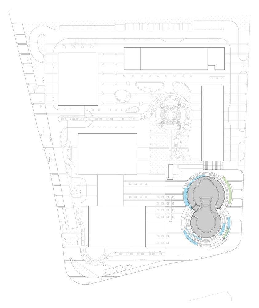 杭州运河万科中心·创新体验中心 / 汇乘建筑_01_总平面图.jpg