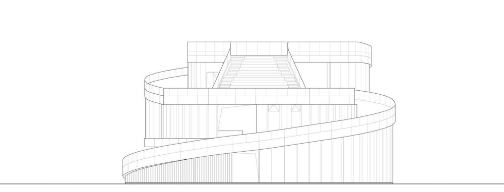 杭州运河万科中心·创新体验中心 / 汇乘建筑_07_北立面图.jpg