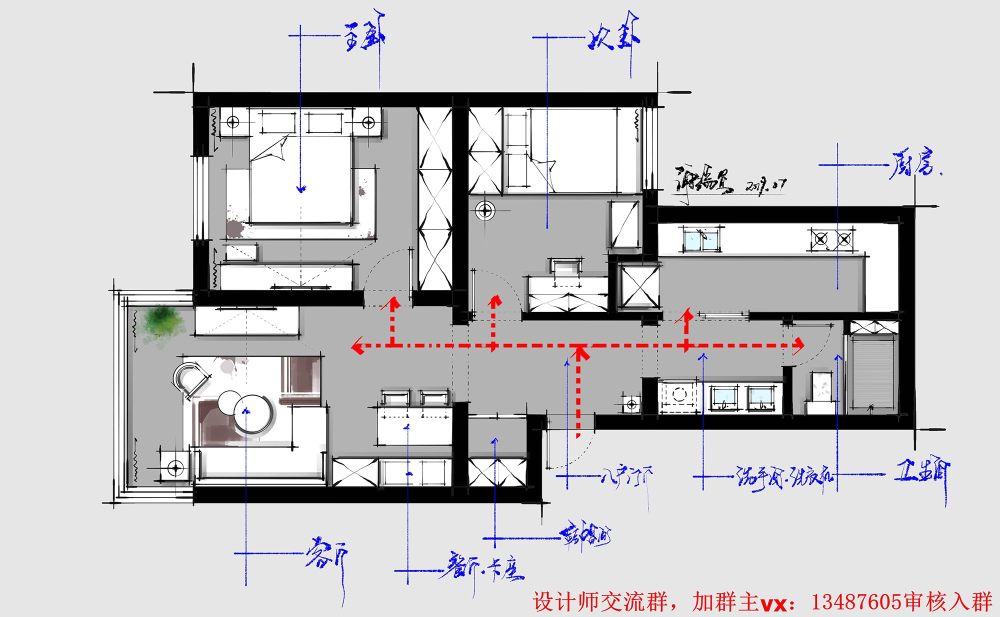 設計徒 ｜方案交流 2_平面