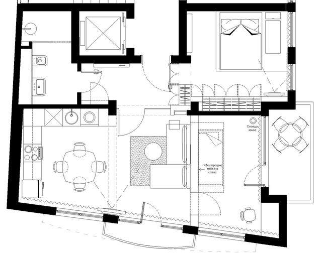 ATG将一个紧凑的单臥室公寓，改造成三口之家的功能性生活空间_ATG将一个紧凑的单臥室公寓，改造成三口之家的功能性生活空间-12.jpg