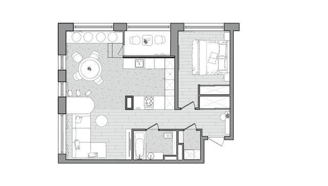 走进生活的浪漫，66m²简欧住宅空间設計！_走进生活的浪漫，66m²简欧住宅空间設計！-11.jpg