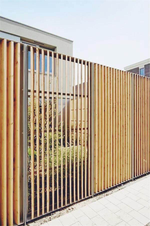 15个创意的木质围墙,不仅好看还省时!