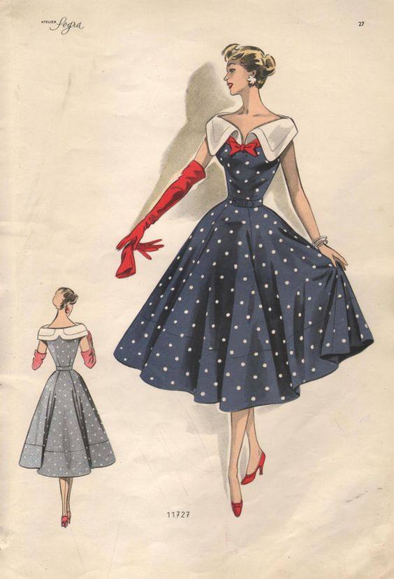 時尚回眸 1960年的复古時尚設計图 原来长这样-7.jpg