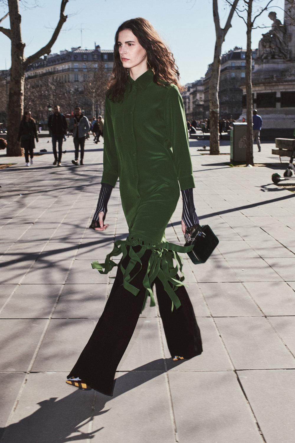 Sonia Rykiel时装系列细节如威尔士亲王式太阳裤外套的针织翻领-7.jpg