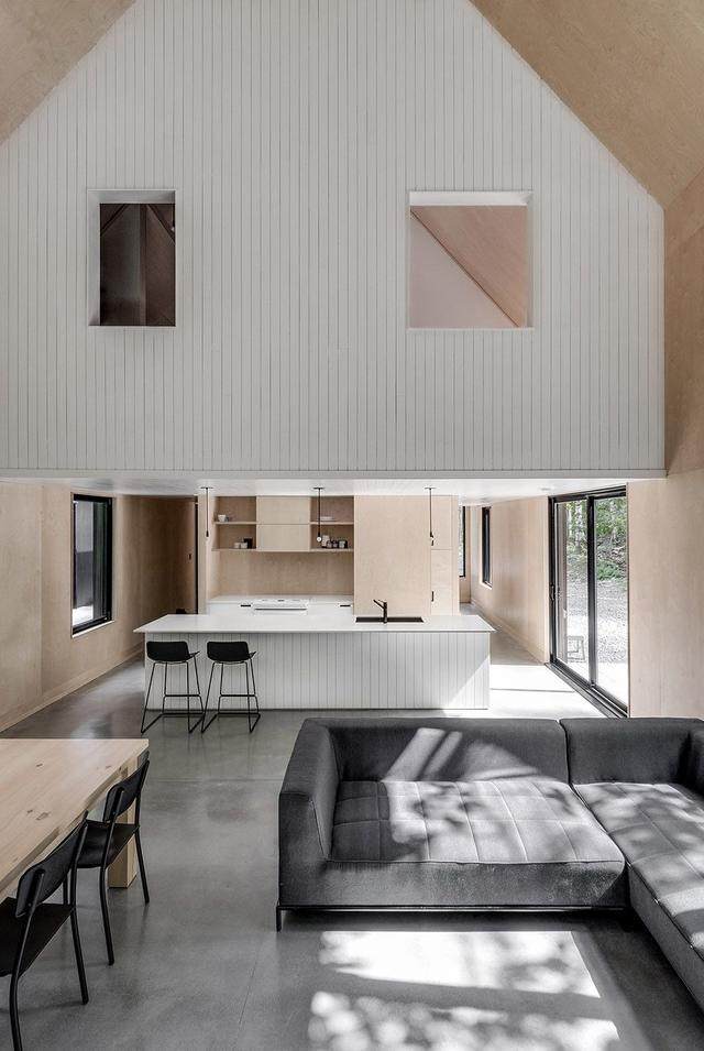 静屋 – 住宅空间設計，加拿大——冷暖相对：传统木屋的新诠释-12.jpg