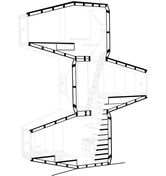 可拼接组合的木制小屋——卢布尔雅那城堡山上的居住单元-26.jpg