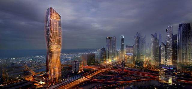 迪拜Wasl大厦——全世界最高的陶瓷立面建築-8.jpg