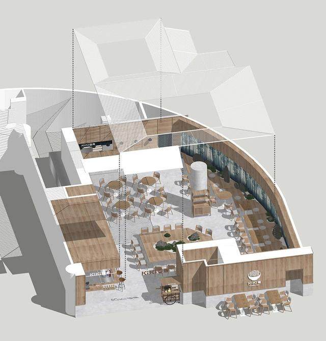 「古鲁奇設計」235.0㎡ | KIKI面馆 | 实景图+平面图+立面图-3.jpg