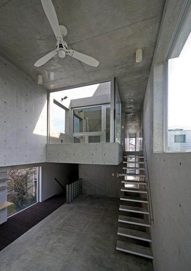 打破传统日式住宅空间，里里外外都是混凝土的日本野兽派住宅空间_打破传统日式住宅空间，里里外外都是混凝土的日本野兽派住宅空间-8.jpg