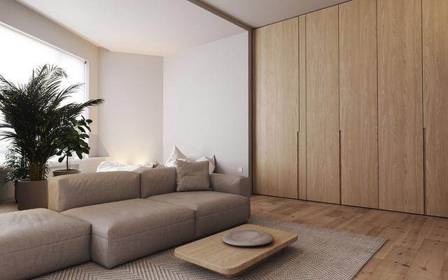 场景空间設計中木材的美感！天然木材饰面的现代居住空间空间设计設計-11.jpg