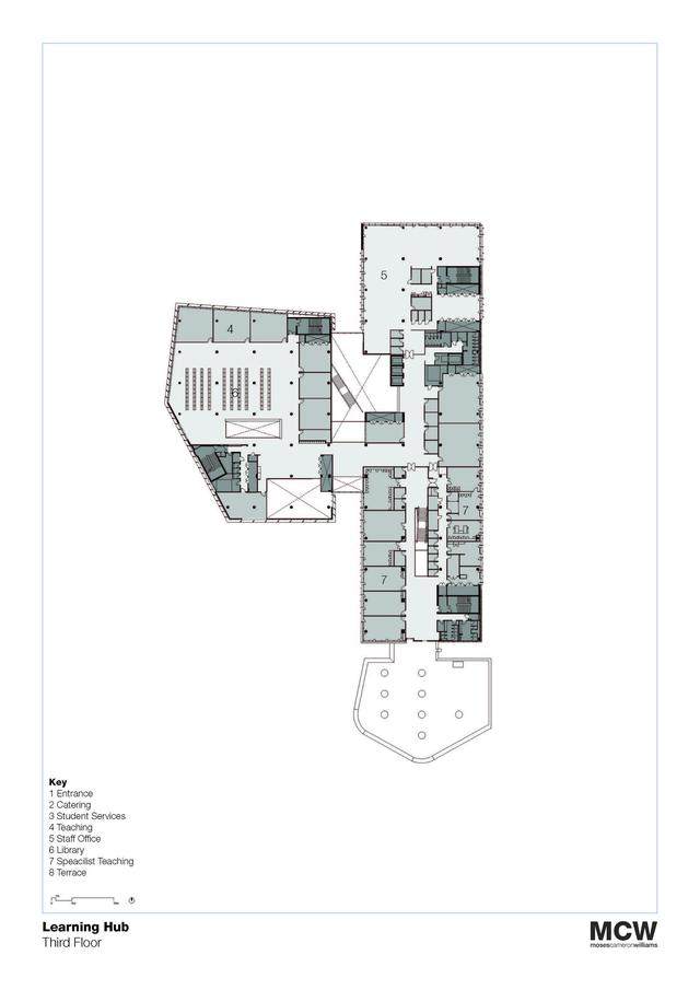 「設計」：北安普敦大学学习中心 MCW Architects-5.jpg