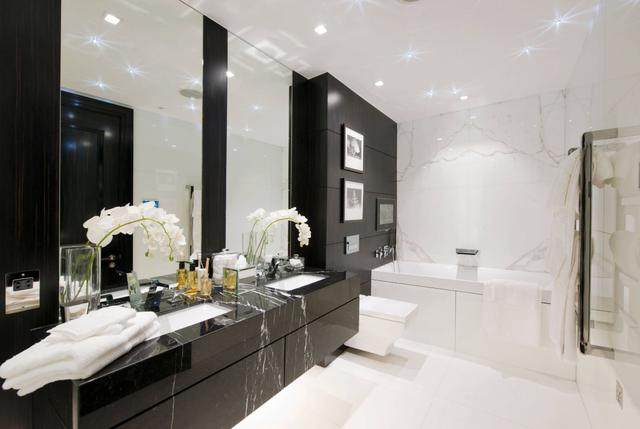 原来黑色与白色搭配出的浴室，看起来更美观時尚-16.jpg