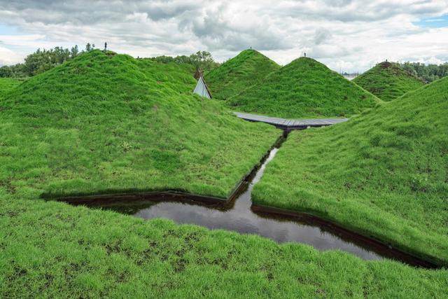 湿地景观里的大地艺术雕塑：荷兰 Biesbosch 博物馆岛-17.jpg