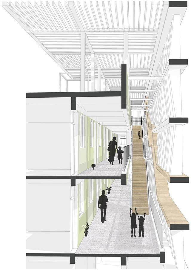 深圳莲花山公交总站改造，开放且立体的幕墙，呼应周边绿色环境-17.jpg