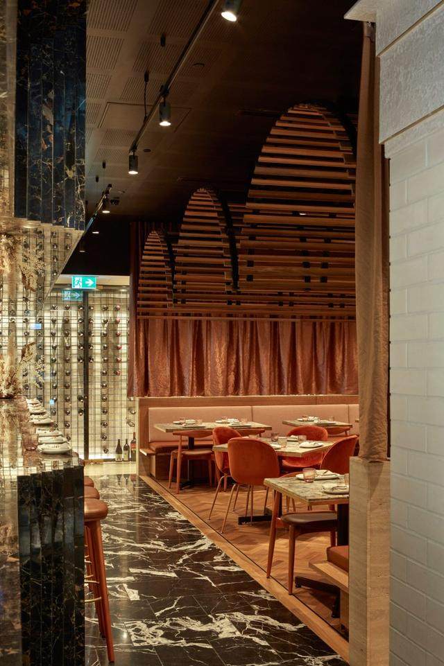 HOGG & LAMB設計，悉尼韦斯特菲尔德的巴比伦餐廳-5.jpg