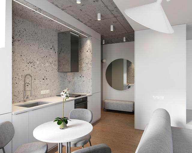 极简主义風格单间小公寓空间設計，从非传统的技术中获得软装设计价值-10.jpg