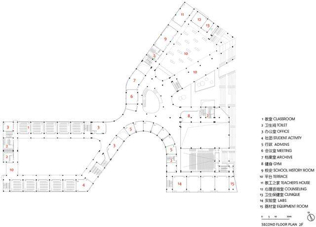 江苏扬中市外国语中学，立体多元的校园综合体-30.jpg