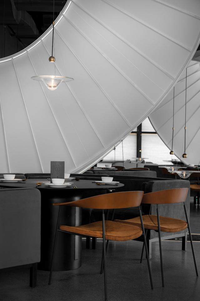 黑色系“帐篷”创意餐廳 无界設計-11.jpg
