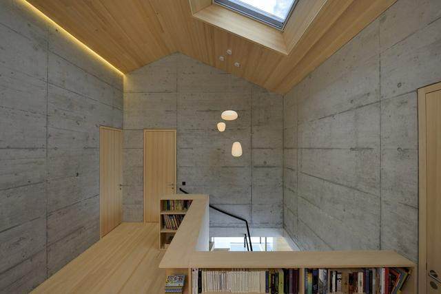 水泥与木头打造的优雅住宅空间——住宅空间H，德国-8.jpg