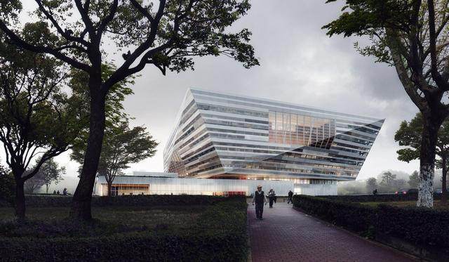 上海新地标——上海图书馆东馆封顶，形似玉石，预计2020年竣工-1.jpg