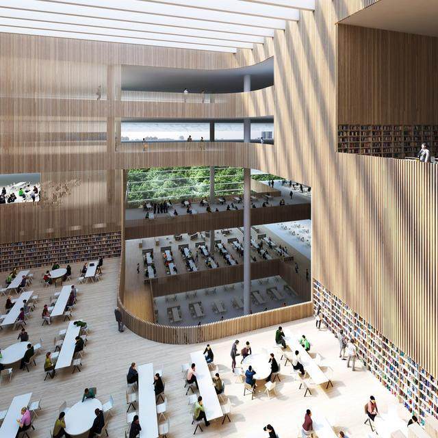 上海新地标——上海图书馆东馆封顶，形似玉石，预计2020年竣工-10.jpg