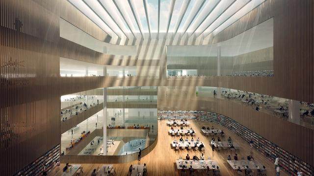 上海新地标——上海图书馆东馆封顶，形似玉石，预计2020年竣工-11.jpg