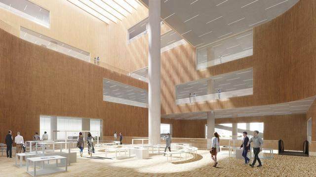 上海新地标——上海图书馆东馆封顶，形似玉石，预计2020年竣工-12.jpg