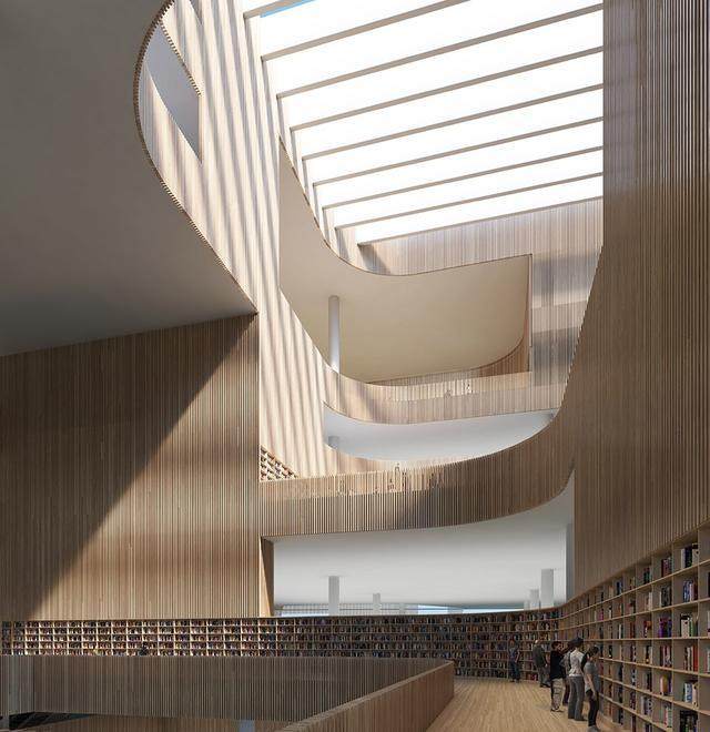 上海新地标——上海图书馆东馆封顶，形似玉石，预计2020年竣工-16.jpg