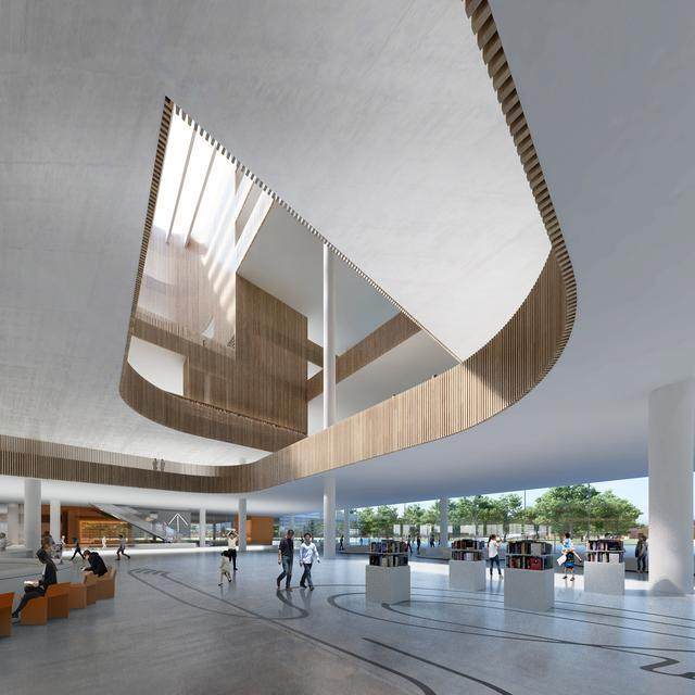 上海新地标——上海图书馆东馆封顶，形似玉石，预计2020年竣工-17.jpg