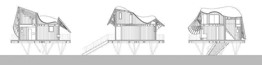 扭曲屋顶的圆形木屋——TREEWOW O，浙江-18.jpg