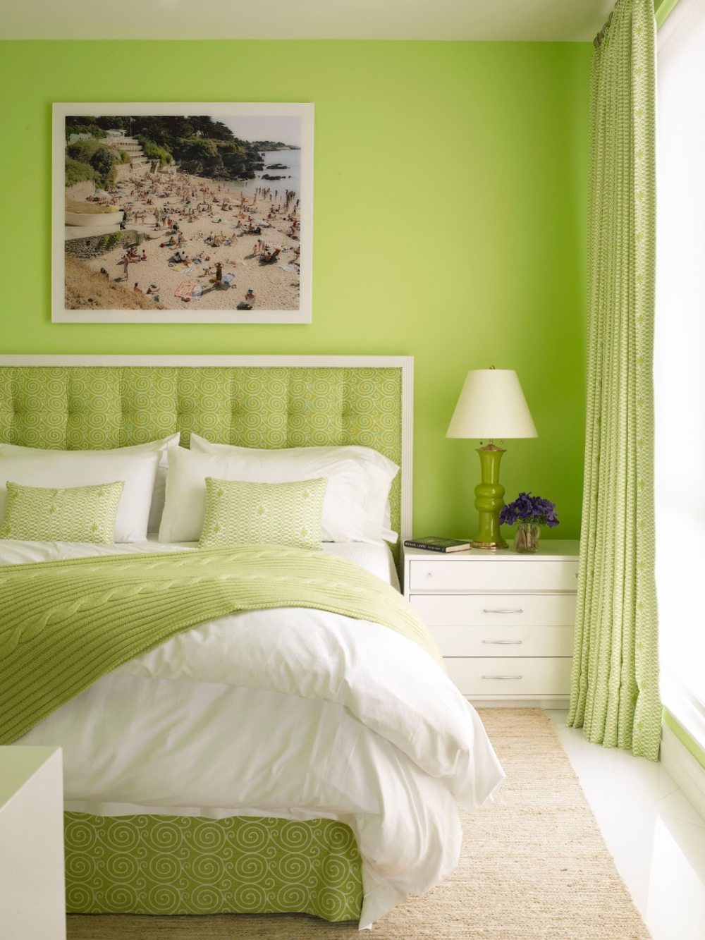 绿色系的臥室設計，你喜欢哪一个？-4.jpg