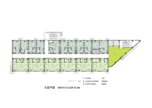 西安高新创业社区E客公寓改造 / 土木石建築設計-18.jpg