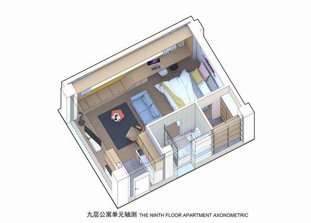 西安高新创业社区E客公寓改造 / 土木石建築設計-22.jpg