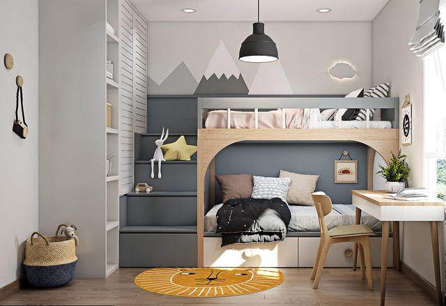 同一个公寓，四种不同的空间设计方案，哪种風格是你喜欢的？-17.jpg