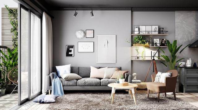 同一个公寓，四种不同的空间设计方案，哪种風格是你喜欢的？-28.jpg