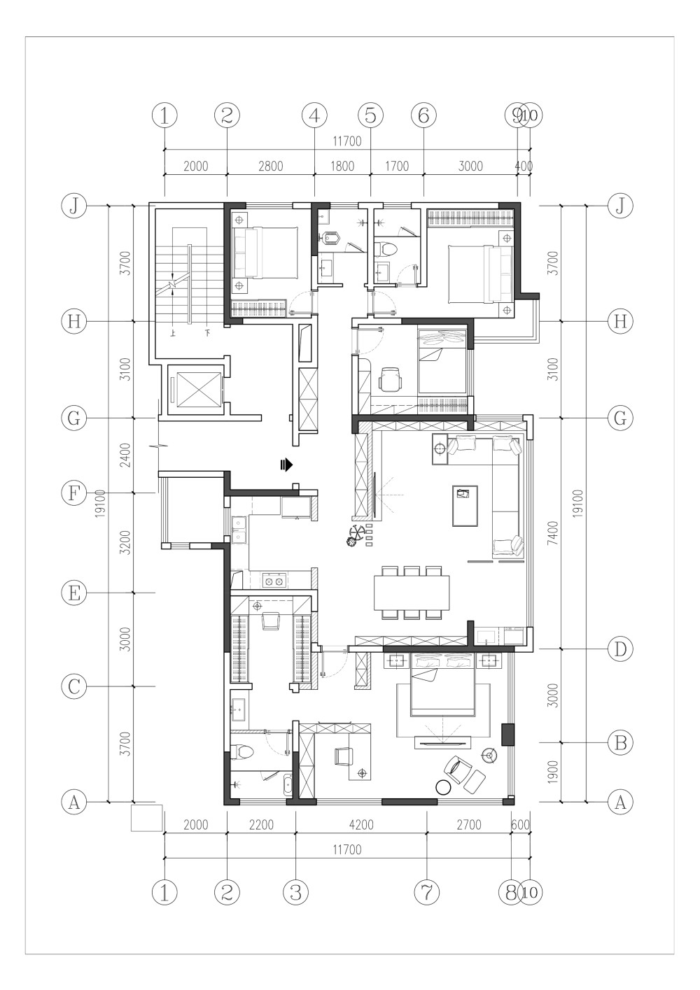 190住宅，任意发挥，求各路大神给点建议_方案（自己不满意）