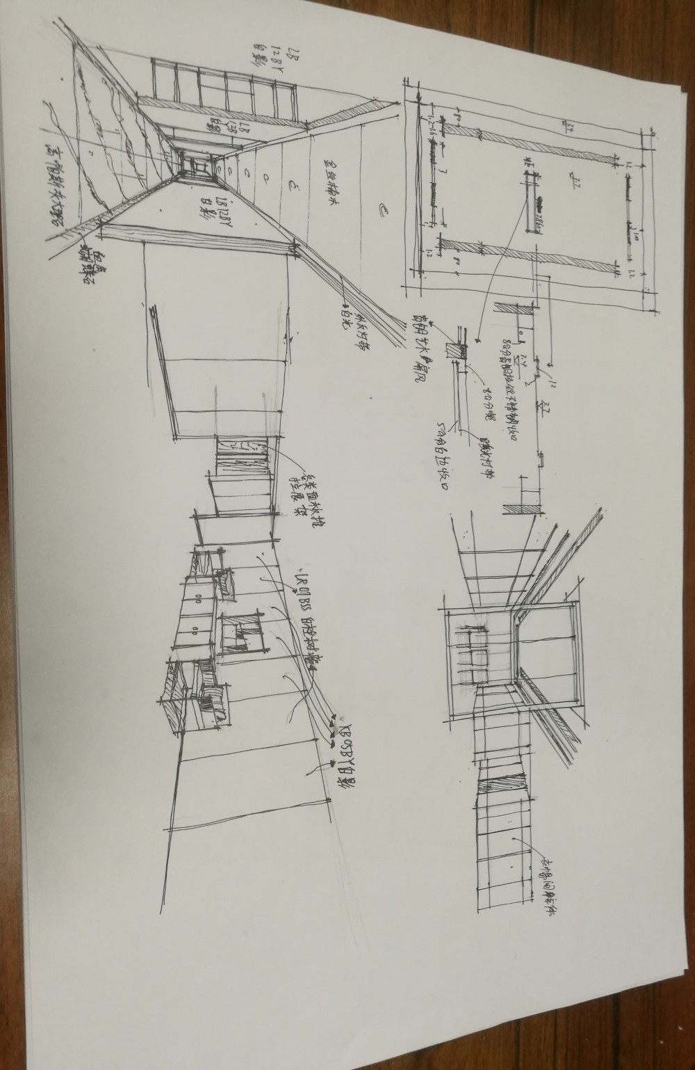 博物馆展厅手绘图图片