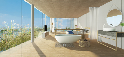 裸心泊度假民宿施工图图纸